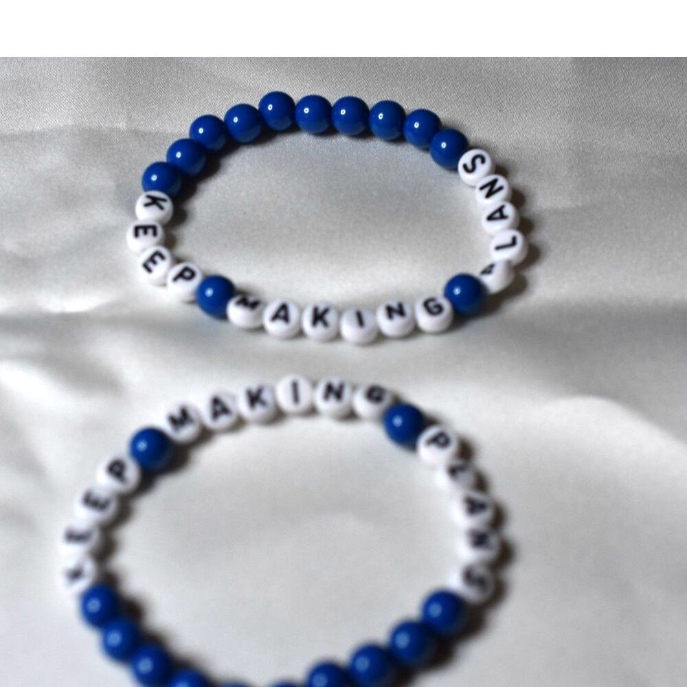 NWOT "Keep Making Plans" inspired by the song "Mastermind" Friendship Bracelets